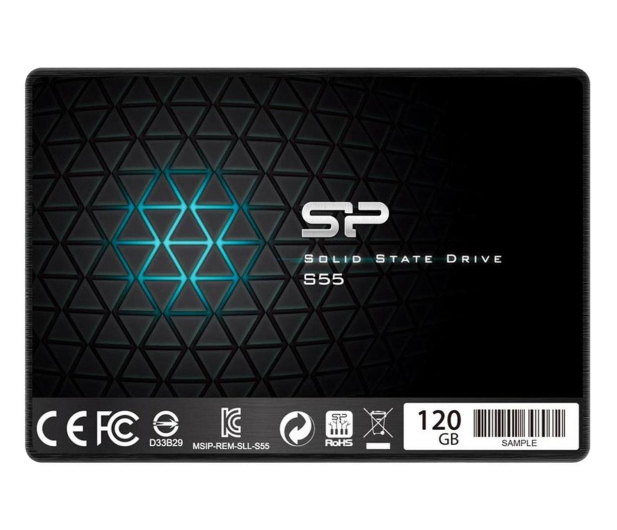 Dysk SSD SILICON POWER S55 120GB 2.5" SATA3 7mm SP120GBSS3S55S25 - 256719 - zdjęcie